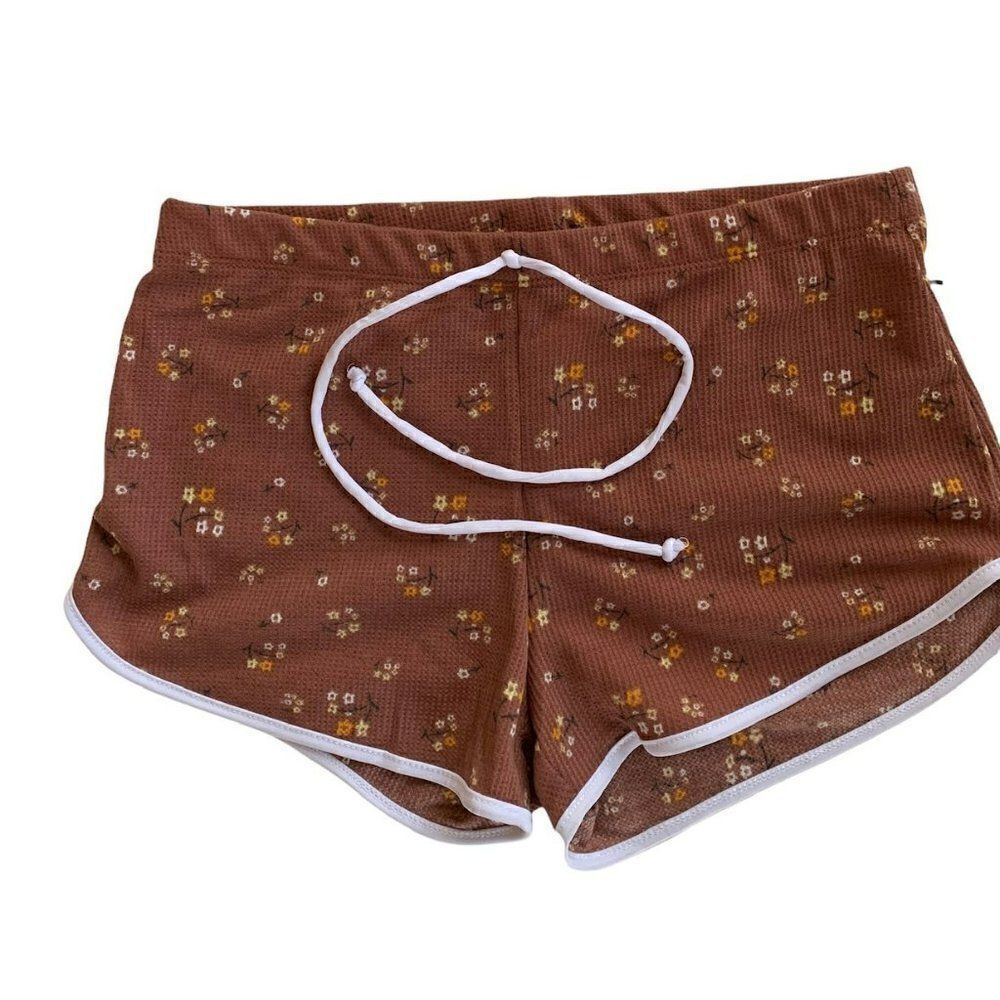POPULAR 21 Junior Shorts | Ginger Floral Shorts | M | NWT